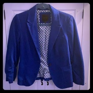 The Limited Cobalt Blue Blazer